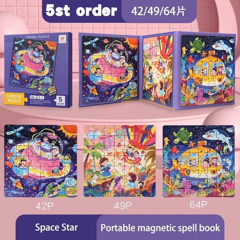 Magnetic Puzzle Book