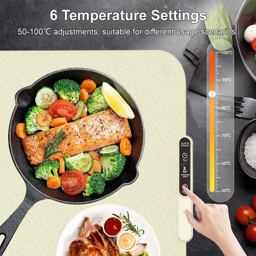 Foldable Silicone Warming Tray
