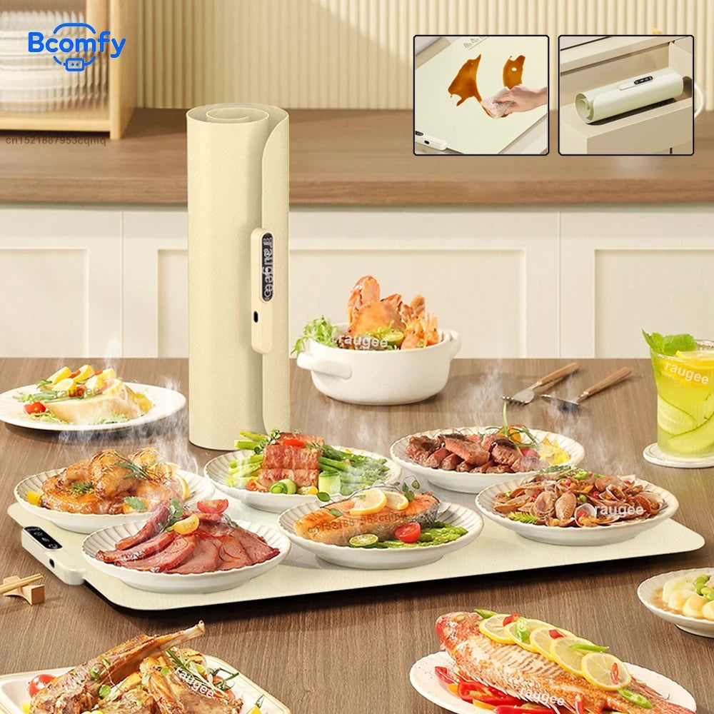 Foldable Silicone Warming Tray