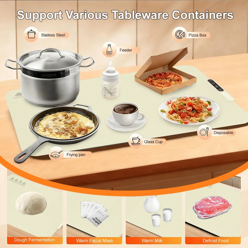Foldable Silicone Warming Tray